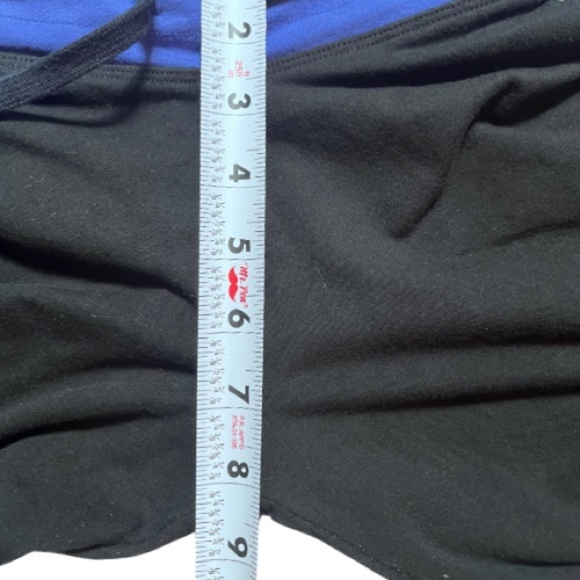 Victoria's Secret PINK‎ Active Wear Cuffed Black Leggings Women Small Athleisure - Picture 6 of 7